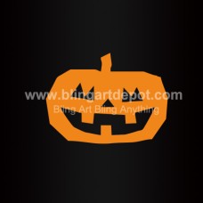 Pumpkin Design Halloween Heat Transfers Vinyl For Kids Costume