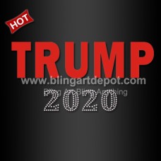 Trump 2020 Election Rhinestone Transfers