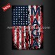 Hotsale MAGA USA Flag Heat Transfers For T-shirt