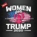 New Women for Trump Heat Printed Film for Women Shirts 2020 
