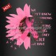 Best Sale Pink Ribbon Daisy Plastisol Transfer for Breast Cancer Awareness