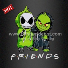 Grinch Friends Heat Transfers White Ink Iron Ons