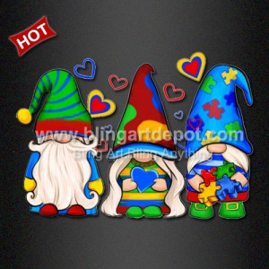 Autism Gnomes Design Heat Transfer DTF Autism Gnomes Design Heat Transfer DTF