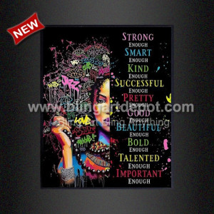 Custom Iron on Afro Girl Heat Transfer DTF Printing Vinyl for Shirt