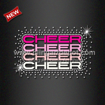 Bling Rhinestone Transfer CHEER Printable Vinyl Wholesale