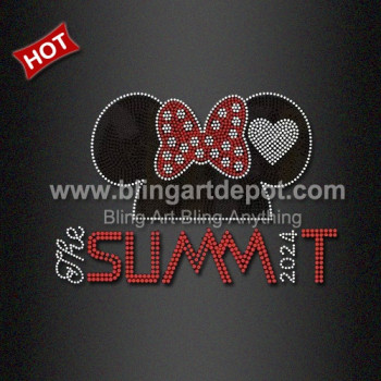 THE SUMMIT 2024 Crystal Heat Transfer Motif Wholesale THE SUMMIT 2024 Crystal Heat Transfer Motif Wholesale