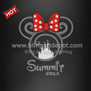 Beautiful Rhinestone Iron ons SUMMIT 2024 Transfer for Cheer Team Shirt Beautiful Rhinestone Iron ons SUMMIT 2024 Transfer for Cheer Team Shirt