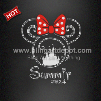 Beautiful Rhinestone Iron ons SUMMIT 2024 Transfer for Cheer Team Shirt Beautiful Rhinestone Iron ons SUMMIT 2024 Transfer for Cheer Team Shirt