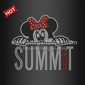 Bling T Shirt Rhinestone Transfer SUMMIT 2024 Iron ons Bling T Shirt Rhinestone Transfer SUMMIT 2024 Iron ons
