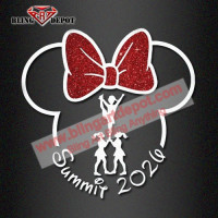 SUMMIT Apparel 2026 bling glitter heat transfers for boutique clothing