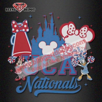 Disney Stacked CHEER DTF Transfer