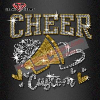 custom cheer heat transfers Cheer Rhinestone iron on heat transfer custom cheer heat transfers Cheer Rhinestone iron on heat transfer