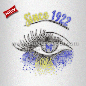 Since 1922 Eye Rhinestone Heat Transfer