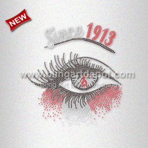 Rhinestone Heat Transfer Since 1913 Iron ons for Shirts