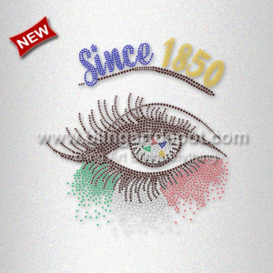 Rhinestone Transfers OES Since 1850 Iron ons Design