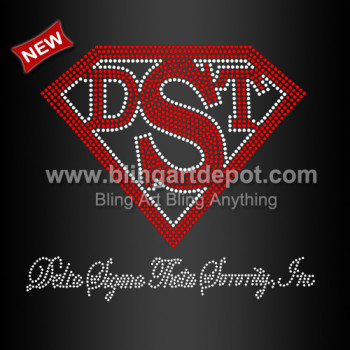 Iron on Super DST Rhinestone Transfer for Women Shirts