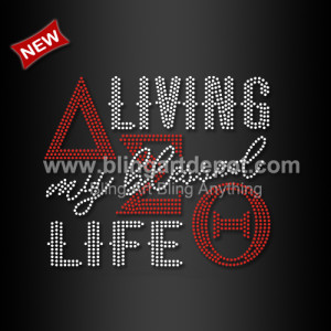 Crystal Living My Blessed DST life Iron on Transfers