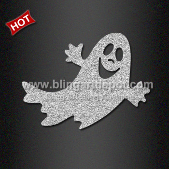 Ghost Heat Transfers Glitter For Halloween Tshirt Iron On Decal Ghost Heat Transfers Glitter For Halloween Tshirt Iron On Decal