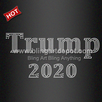 Iron On Trump Rhinestone Transfers for Clothing Iron On Trump Rhinestone Transfers for Clothing