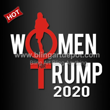 Women For Trump Heat Transfer Vinyl Iron On