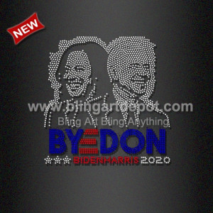 Bling BIDEN HARRIS Heat Transfer Rhinestone Transfers for Coddies Bling BIDEN HARRIS Heat Transfer Rhinestone Transfers for Coddies