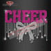 Cheer Mom Rhinestone Bow - Ready To Press Heat Transfer Cheer Mom Rhinestone Bow - Ready To Press Heat Transfer