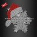 Rhinestone Transfers Santa Hat Designs for T-shirt Holiday Gift Idea