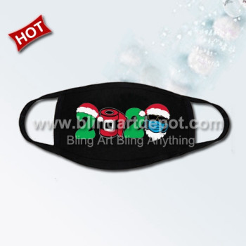 Xmas Design Face Mask Breathe Freely With Filter